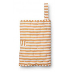 WILMA CHANGING BLANKET Y/D STRIPE: 20