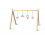 WOODEN PLAYGYM W. ACCESSORIES GIRL 202