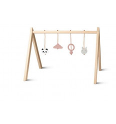 WOODEN PLAYGYM W. ACCESSORIES GIRL 202