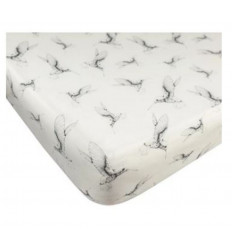 MC FITTED SHEET BABY CRIB CLOUD DANCERS