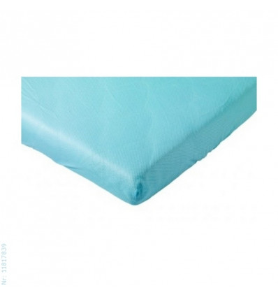 FITTED SHEET 40X80 AQUA BLEU 2