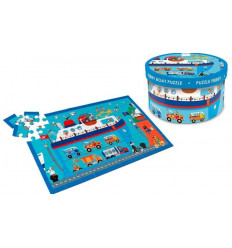 SCRATCH PUZZEL 60PCS VEERBOOT 221