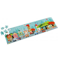 SCRATCH PUZZEL 100PC VLOERPUZZEL/STAD 22