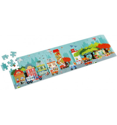 SCRATCH PUZZEL 100PC VLOERPUZZEL/STAD 22