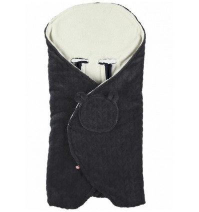 CACHOU/ECRU COUVERTURE PROMENADE GROLOUD