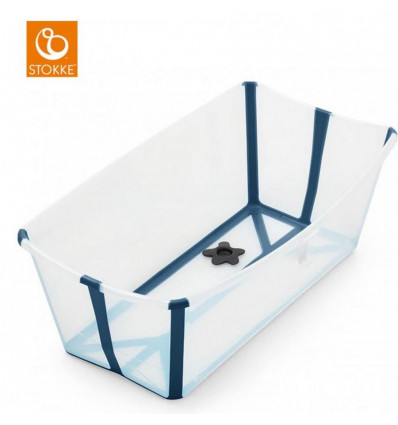 STOKKE FLEXI BATH TRANSPARENT BLUE 25