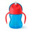 BEKER MET RIETJE 200ML BOY BLAUW 24