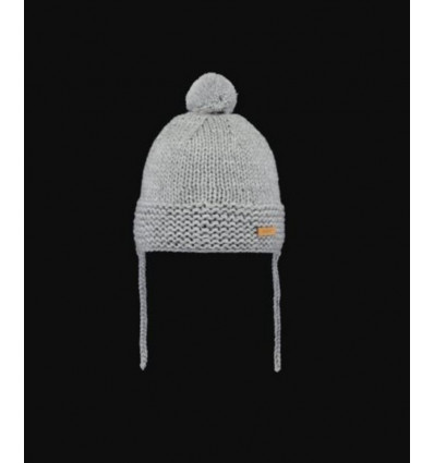 YUMA POM BEANIE HEATHER GREY SIZE 45