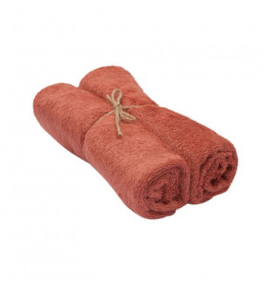 HANDDOEK 50X74 (PER 2ST) APRICOT BLUSH 9