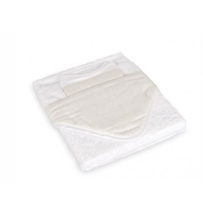 CAPE 75X95+GANT DE TOILETTE CLOUD 201