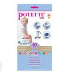 POTETTE NAVULLING WEGWERPZAKJES ABSORBEREND 10 STUKS 6 POTETTE SACS DE R