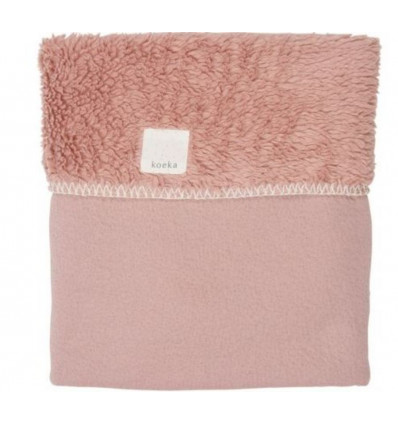 LEDIKANTDEKEN TEDDY RUNA OLD PINK 211
