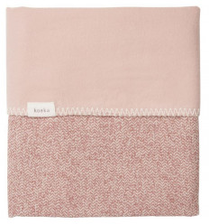 LEDIKANTDEKEN FLANEL VIGO PINK 21
