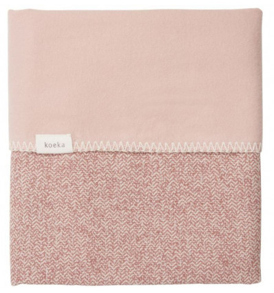 LEDIKANTDEKEN FLANEL VIGO PINK 21