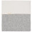 LEDIKANTDEKEN FLANEL VIGO GREY/PEBBLE 22