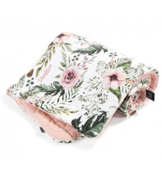 BLANKET 80X100 WILD BLOSSOM/POWD.PINK 23