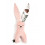 LONG-EARED BUNNY WILD BLOSS/POWD.PINK 22