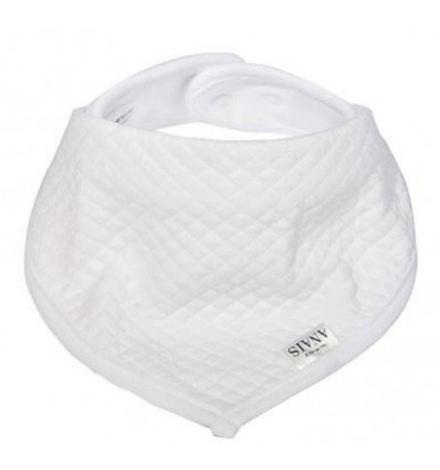 BANDANA BIB DIAMOND WHITE 21