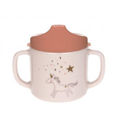 2-HANDLE CUP+LID MORE MAGIC HORSE 21