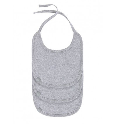NEWBORN BIB/ BINDING BAND 3P GREY 21