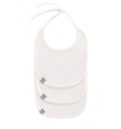 NEWBORN BIB/ BINDING BAND 3P WHITE 21
