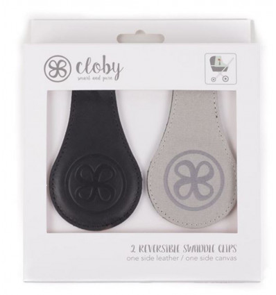 CLOBY CLIP LEATHER BLACK 9