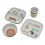 BAMBOO MELAMINE DINNER SET 4 PCS