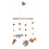 CROCHET BABY MOBILE WILDLIFE 201