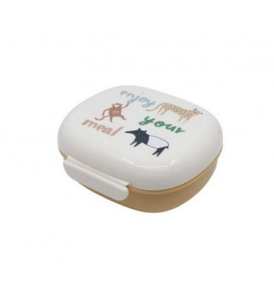 LUNCH BOX W/DIVIDER WILDLIFE 21