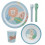 EUCALYPTUS BLUE 9 MELAMINE DINNER SE