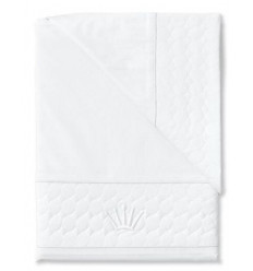 DUVET COVER FOR BED SAM CRYSTAL WHITE 21