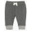 U PANTS RELAXED QOLORA GREY MELANGE P203