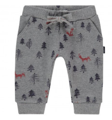 B PANTS REGULAR AMHERST AOP CHARCOAL