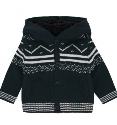 B CARDIGAN LS BOSTON DARK SAPPHIRE P208