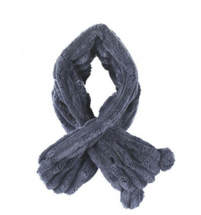 GROLOUDOUX ECHARPE BLEU TU