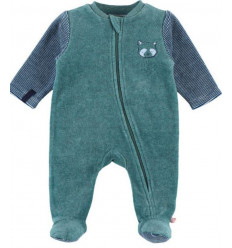 SMART BOY VELOURS VERT MELANGE 3M 202