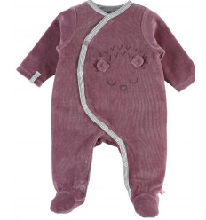GRAPHIC DB VELOURS MAUVE 0M