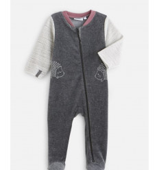 GRAPHIC DB VELOURS GRIS FONCE 1M 202