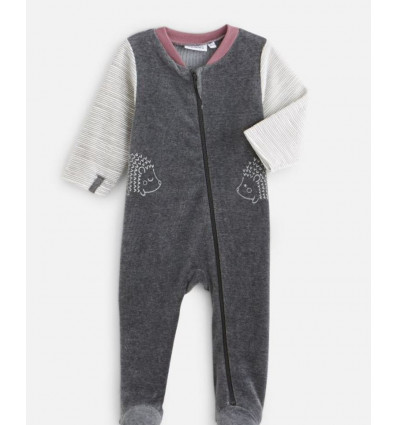 GRAPHIC DB VELOURS GRIS FONCE 1M 202
