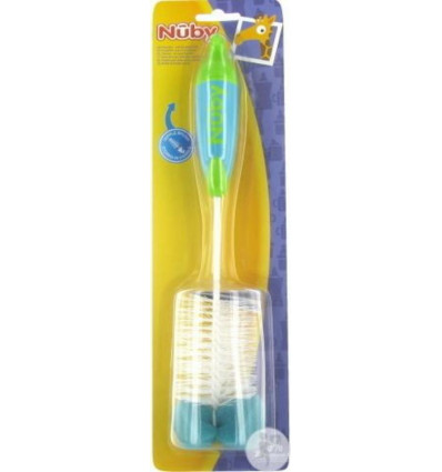 NUBY FLESSEN-EN SPEENBORSTEL 9