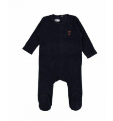 PYJAMA TERRY BLAUW 0M