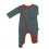 JUMPSUIT WITH FEET FOX JERSEY COTTON 56