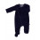 JUMPSUIT WITH FEET HYDRO BLUE VELVET 50