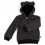 HOODIE BALOU BLACK SLUB SWEATER SLUB 74-