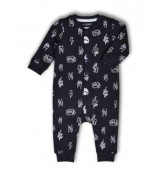 UNISEX ROMPER ANTRACIET ALL-OVER PRINT 3