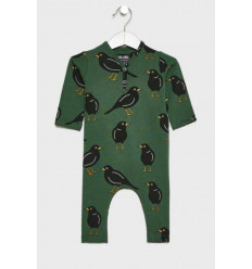 BLACK BIRD BODYSUIT 5056