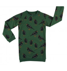 BLACK BIRD SWEATER DRESS 98104