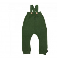 KNIT BASICS SALOPETTE GREEN 5056