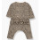 LEIDEN JUMPSUIT BLACK/BEIGE 3M