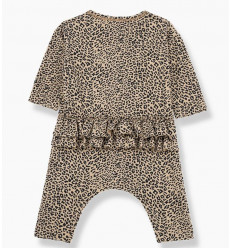 LEIDEN JUMPSUIT BLACK/BEIGE 3M